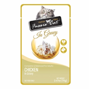 FUSSIE CAT Chicken in Gravy Cat Food