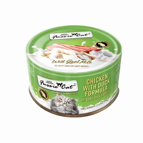 FUSSIE CAT Chicken with Duck Formula in Goat Milk Gravy for Cats