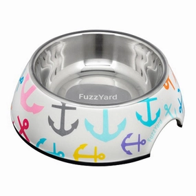 Fuzzyard Dog Bowl Melamine Ahoy M