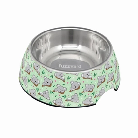 Fuzzyard Dog Bowl Melamine Dreamtime Koalas L