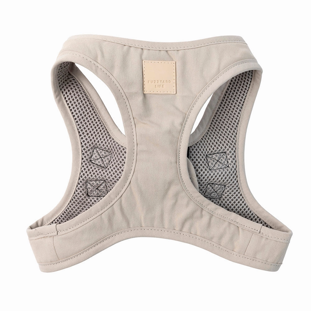 Fuzzyard Dog Step In Harness Life Sandstone XXS