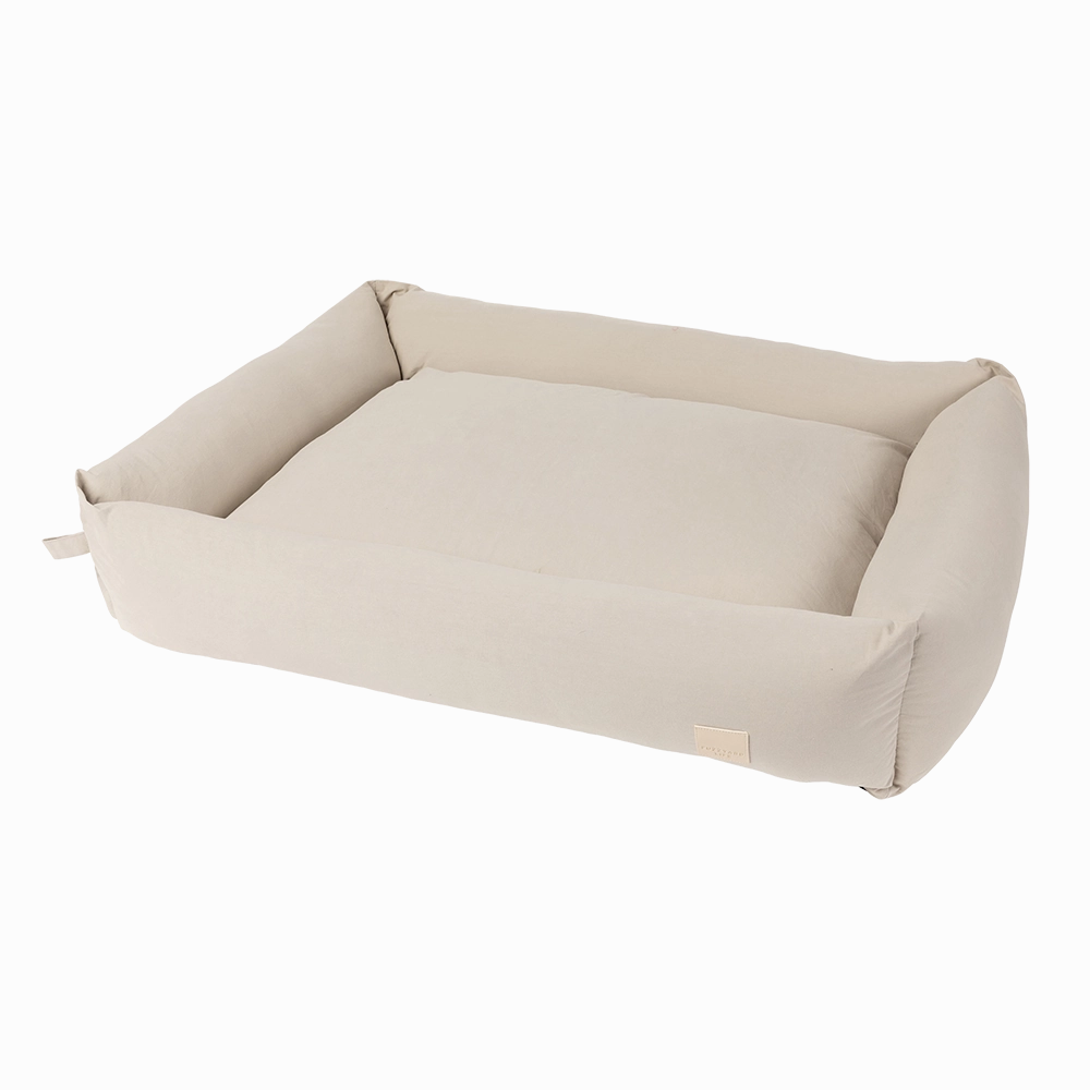 Fuzzyard Pet Bed Premium Lounge Life Sandstone L