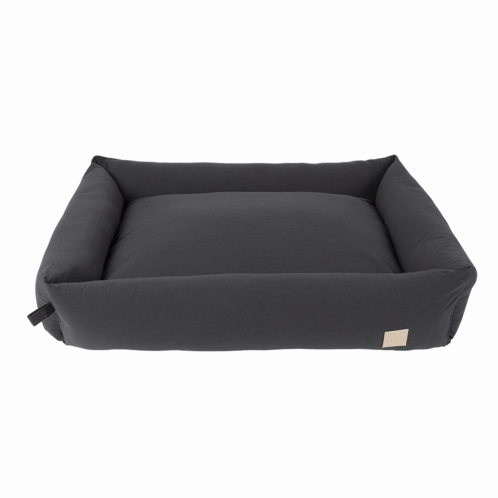 Fuzzyard Pet Bed Premium Lounge Life Slate Grey L