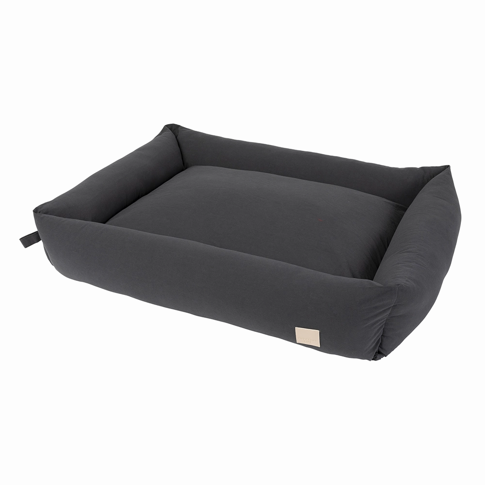 Fuzzyard Pet Bed Premium Lounge Life Slate Grey L