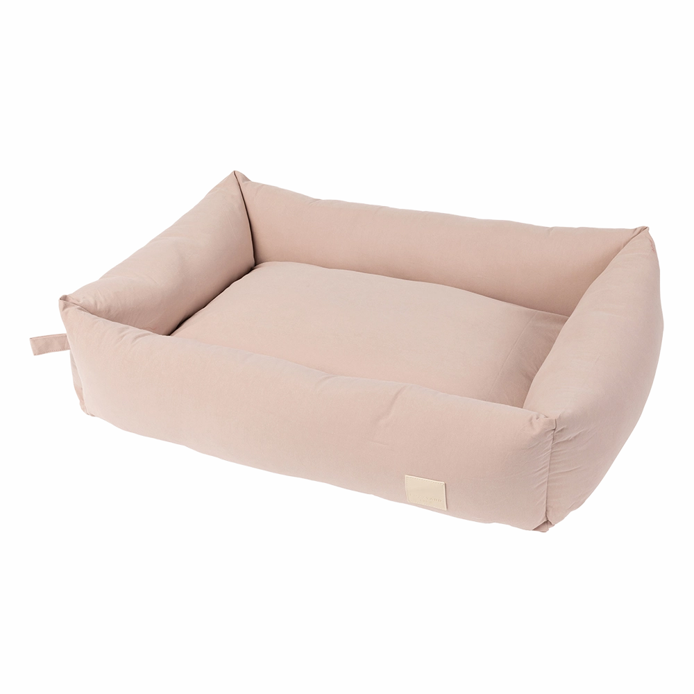 Fuzzyard Pet Bed Premium Lounge Life Soft Blush M