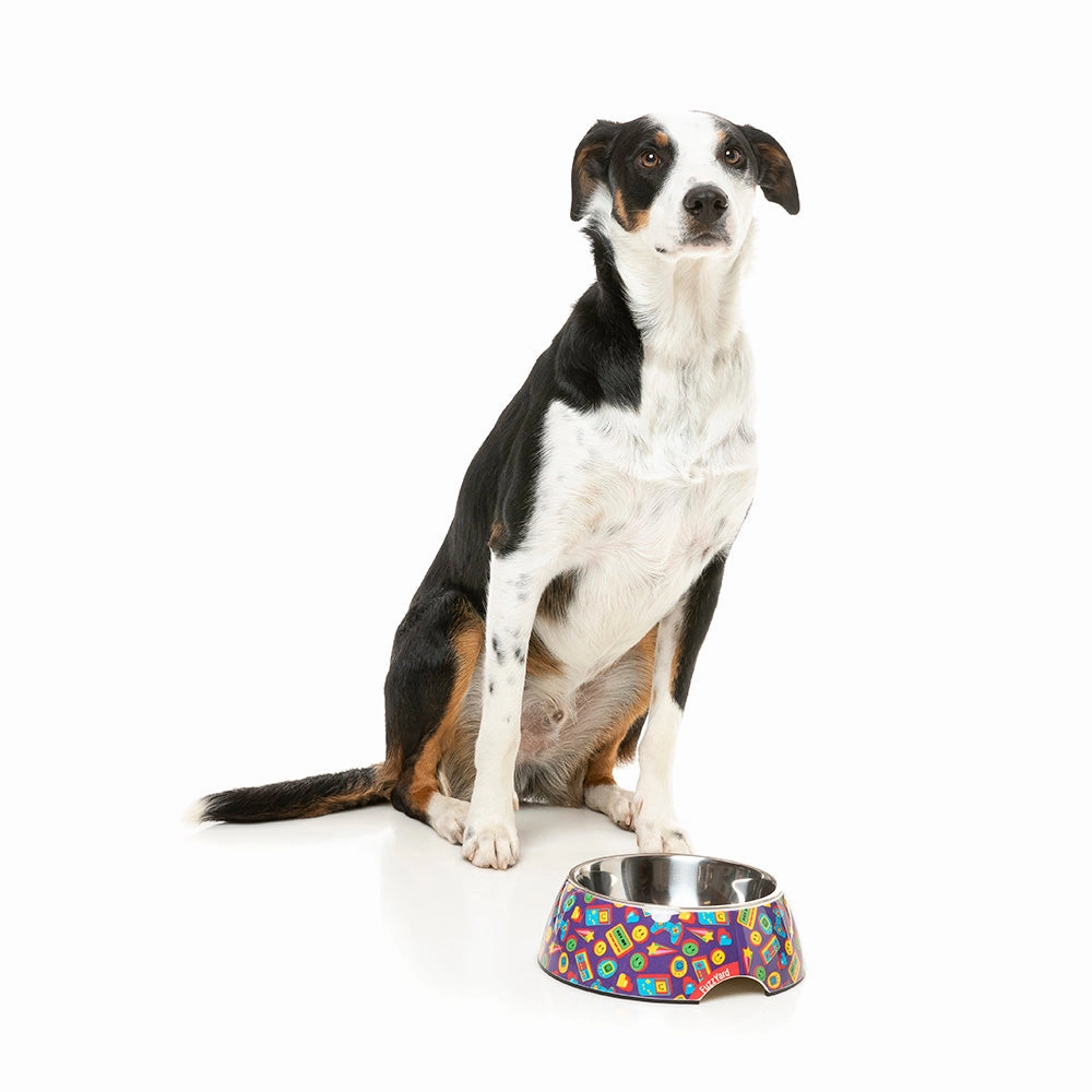Fuzzyard Pet Bowl Melamine Highscore L