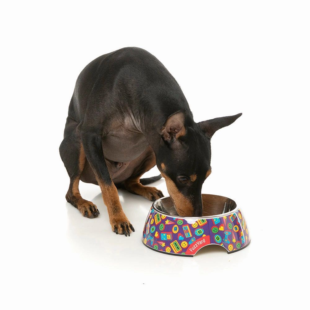 Fuzzyard Pet Bowl Melamine Highscore L
