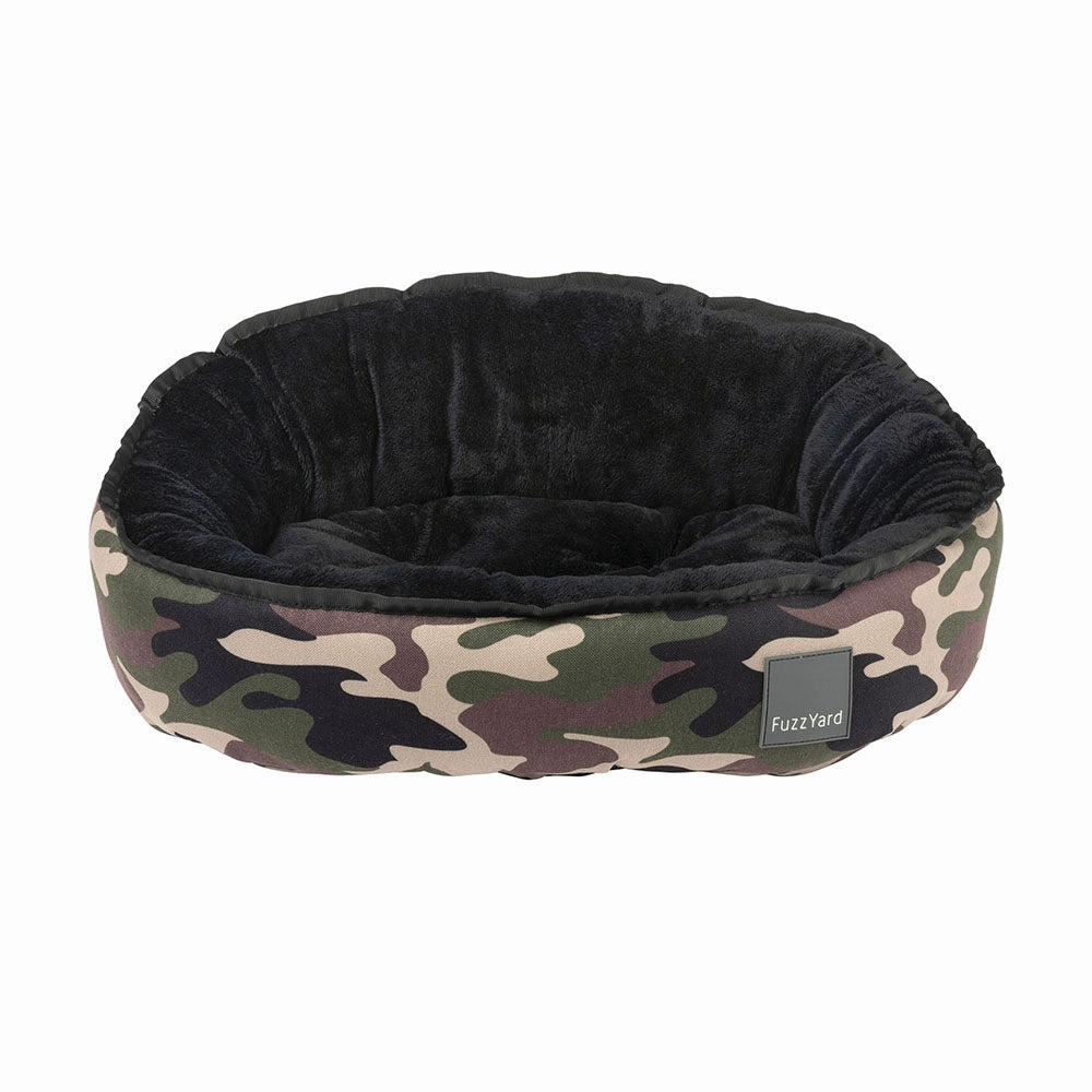 Fuzzyard Reversible Bed - Camo L 75cm x 80cm