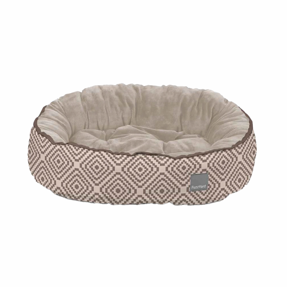 Fuzzyard Reversible Bed - Malta Mocha S 45cm x 56cm