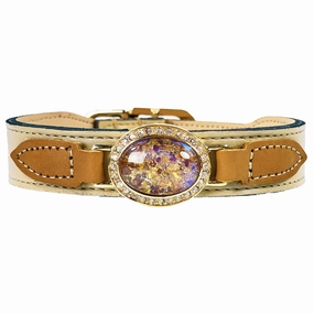 Galaxy Collection Dog Collar Vanilla