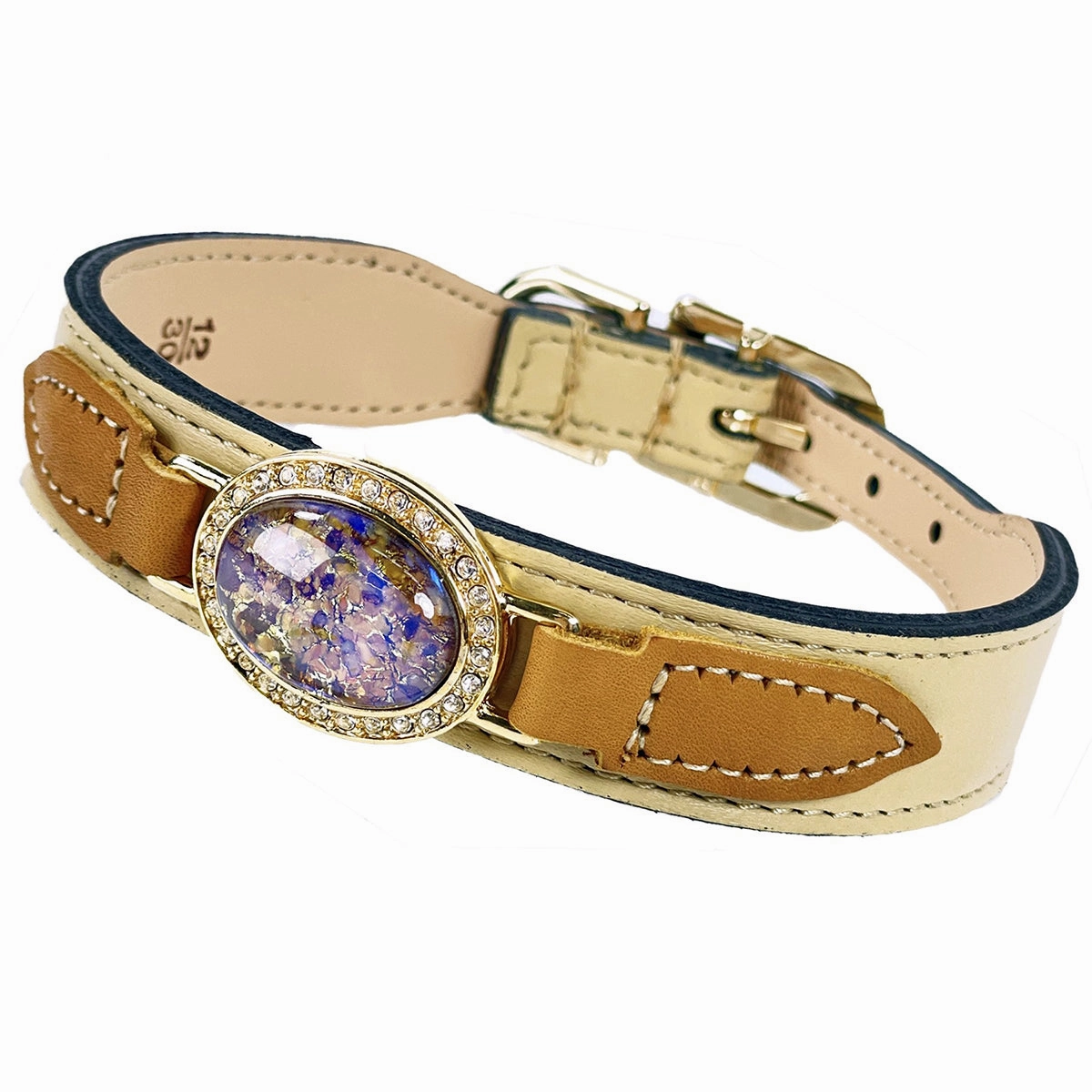 Galaxy Collection Dog Collar Vanilla