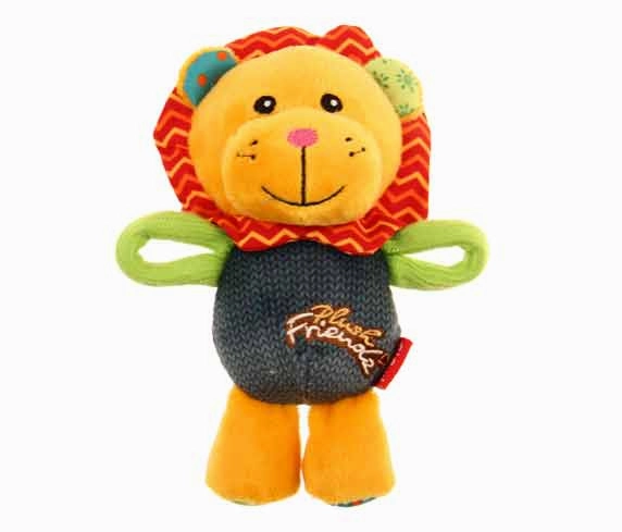 GiGwi - PLUSH FRIENDZ With Squeaker - Lion
