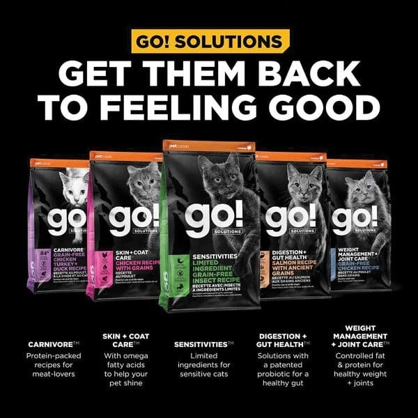 Go! Solutions Sensitivities Limited Ingredient Grain Free Insect Recipe Dry Cat Food (SPECIAL ORDER ITEM)