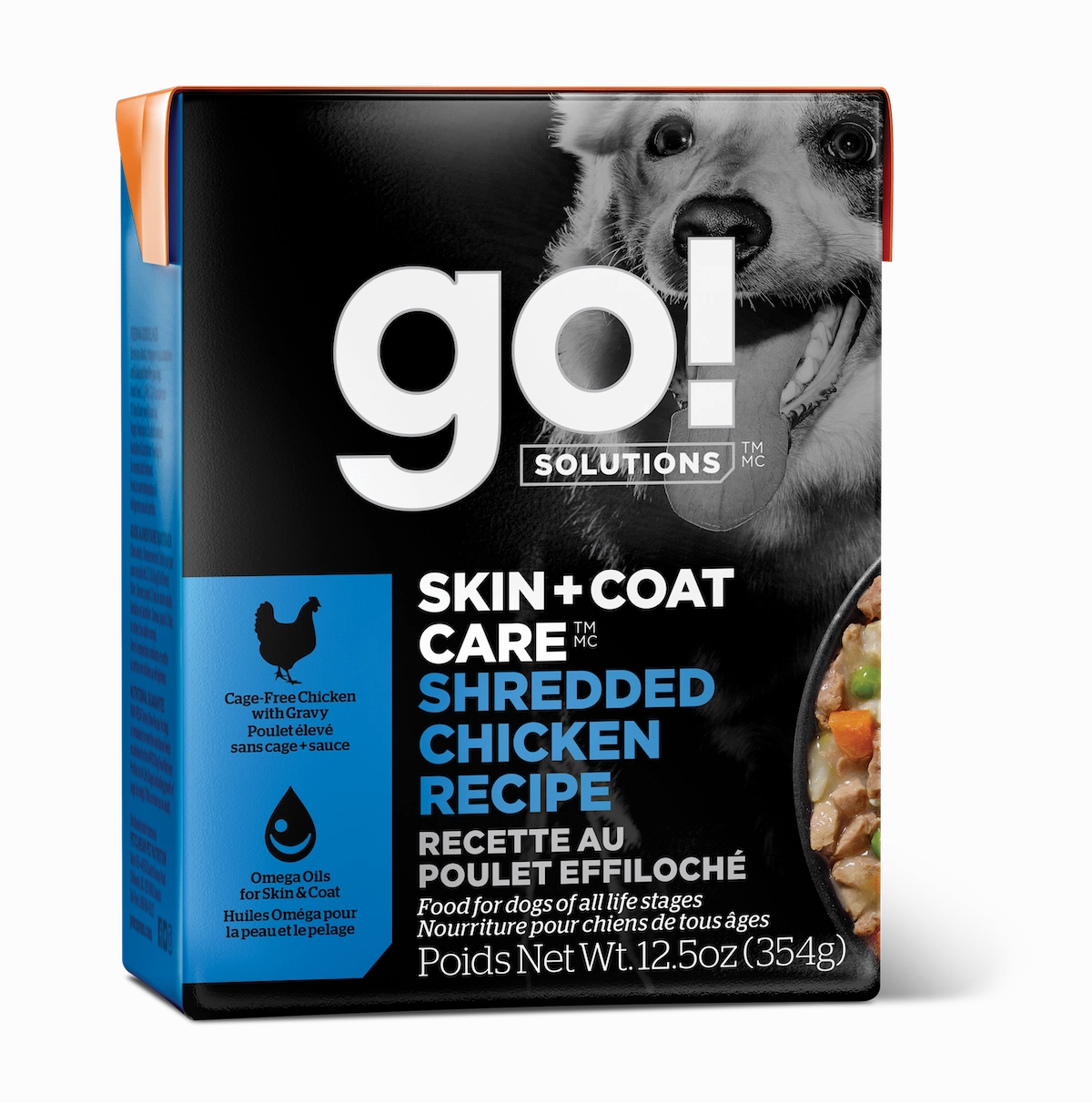 Go! Solutions Skin   Coat Shredded Chicken w/ Grain