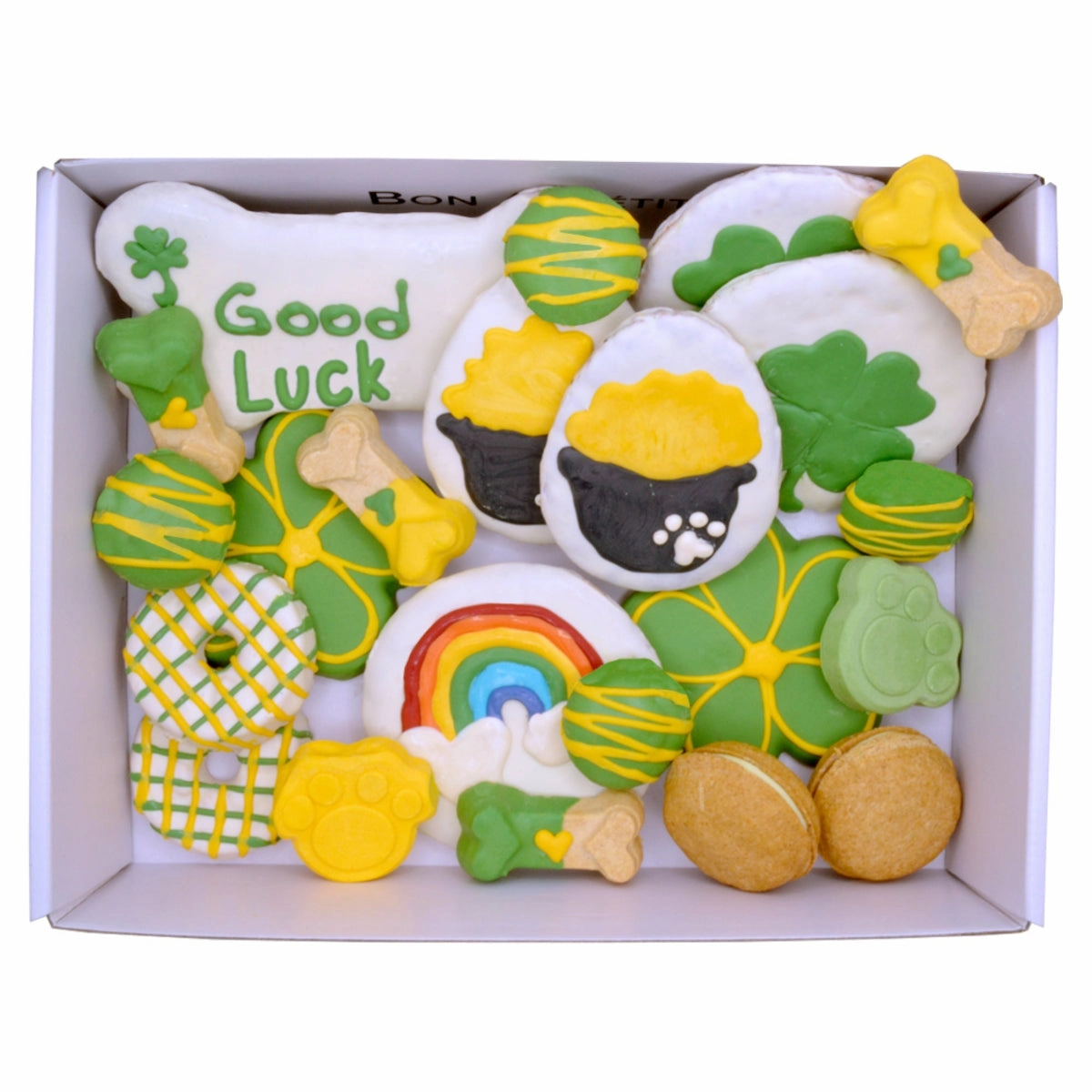 Good Luck Dog Treats Gift Box