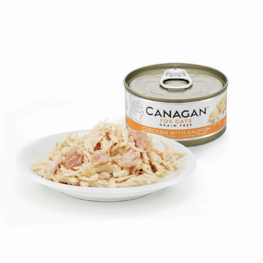 Grain Free Chicken With Salmon Cat Can