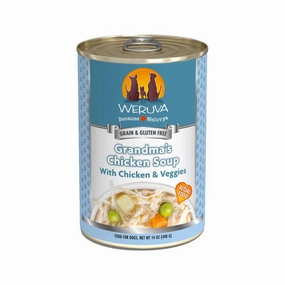Grandma's Chicken Soup with Chicken & Veggies Dog Can