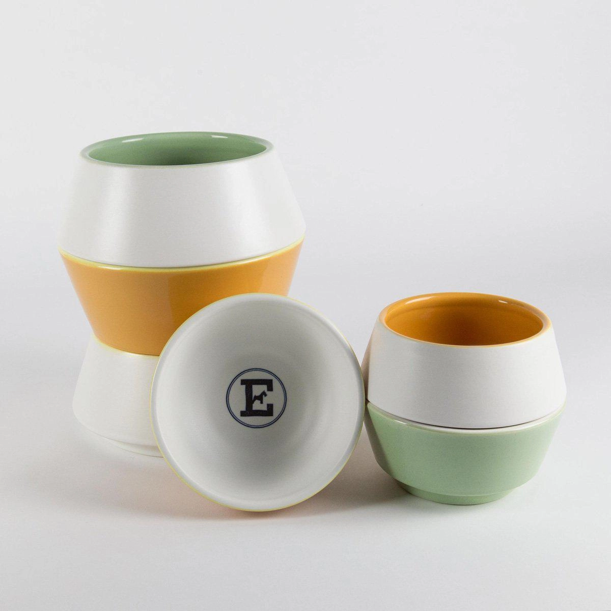 Green And Pappa Dog Food Bowl