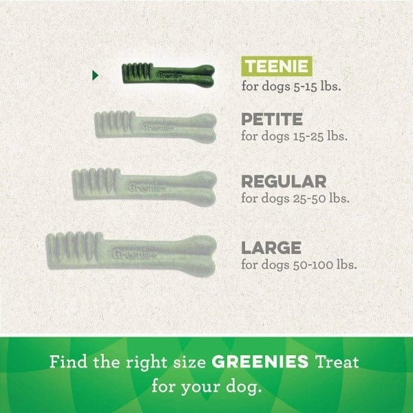 Greenies Original Teenie Dog Dental Treats