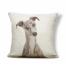 Greyhound Throw Cushion