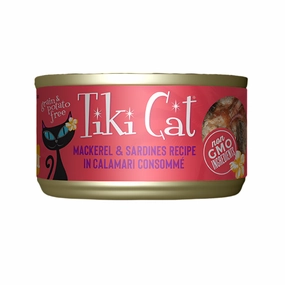 Grill Mackerel & Sardines Cat Can
