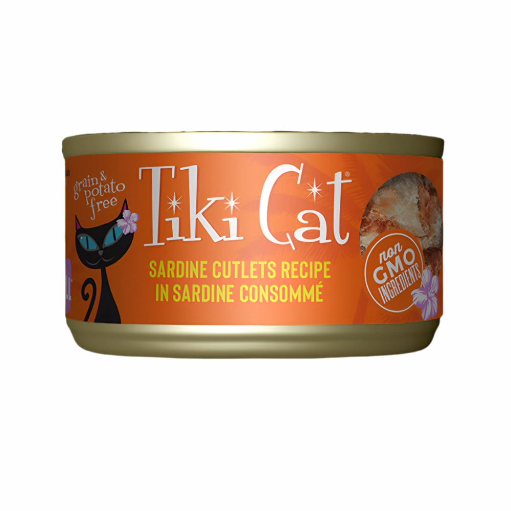 Grill Sardine Cutlets Cat Can