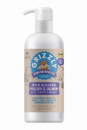 Grizzly Salmon Oil Cat Supplement