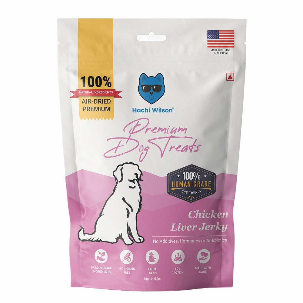 Hachi Wilson Premium Chicken Liver Jerky Dog Treat