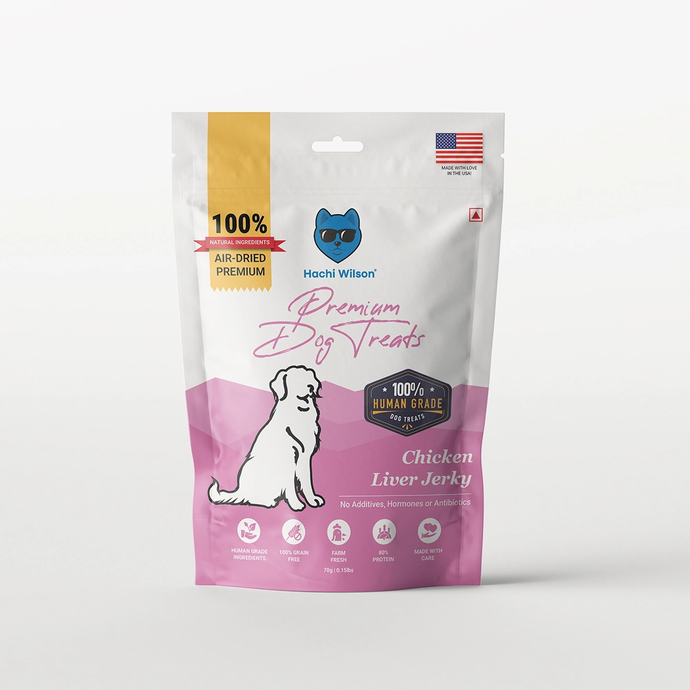 Hachi Wilson Premium Chicken Liver Jerky Dog Treat