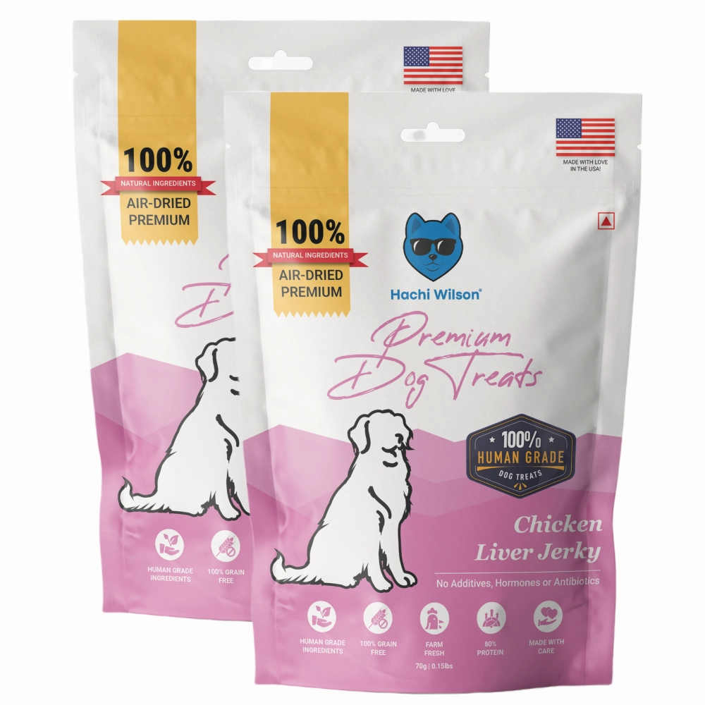 Hachi Wilson Premium Chicken Liver Jerky Dog Treat