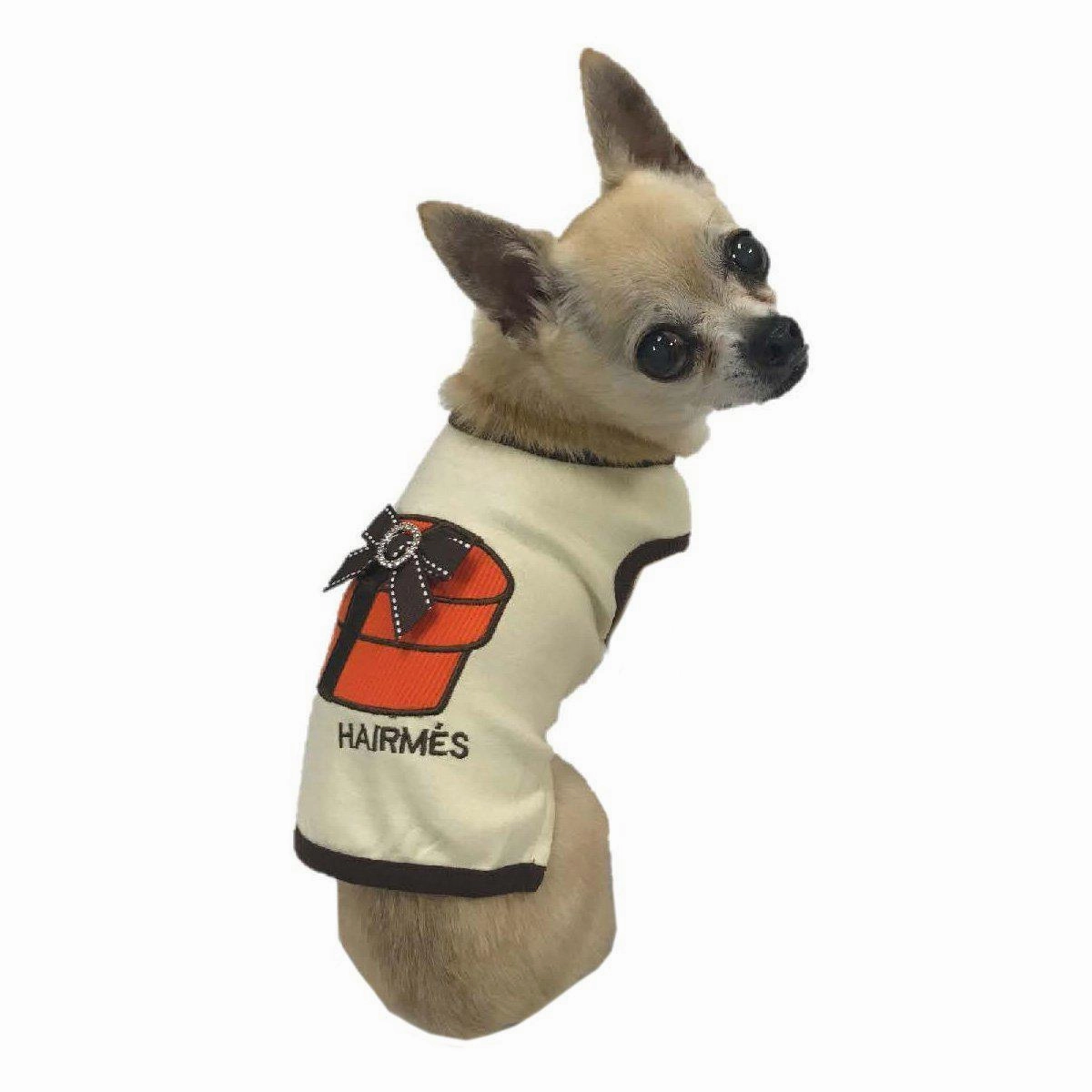 Hairmes Gift Box Dog Tank Ivory