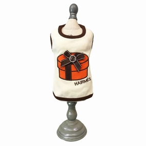 Hairmes Gift Box Dog Tank Ivory