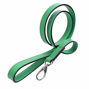 Hamilton Collection Dog Leash Emerald/Nickel