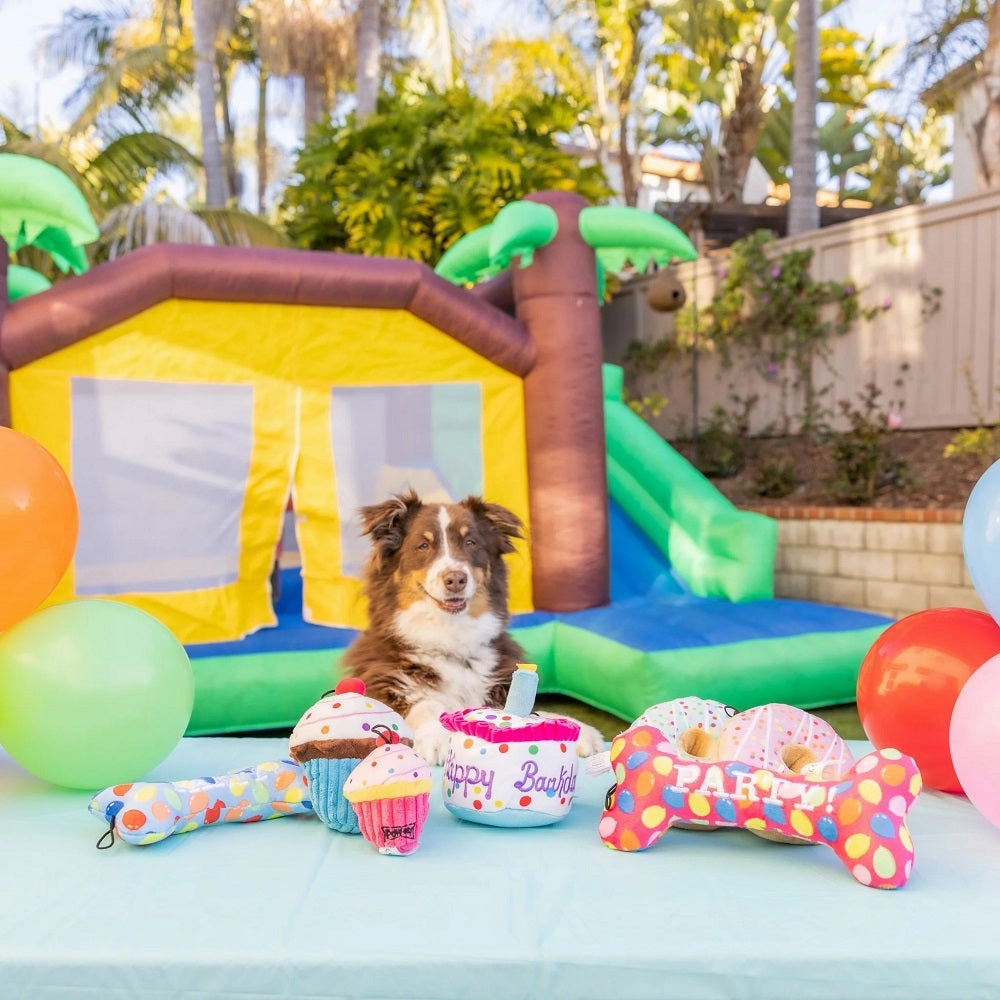 Happy Barkday Cake Dog Plush Toy