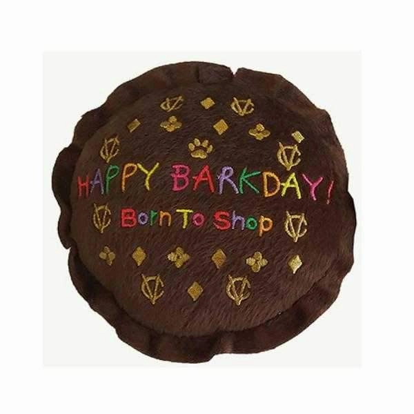 Happy Barkday Cake Dog Toy
