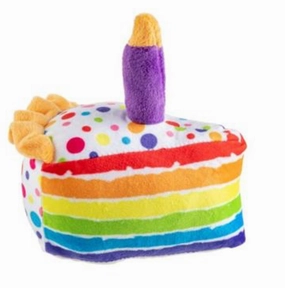 Haute Diggity Birthday Cake Slice