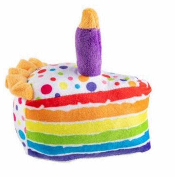Haute Diggity Birthday Cake Slice