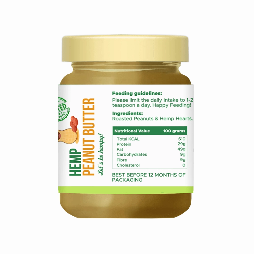 Healing Leaf Hemp Peanut Butter and Beaphar Top 10 Multi Vitamin Supplement for Dogs and Cats Combo