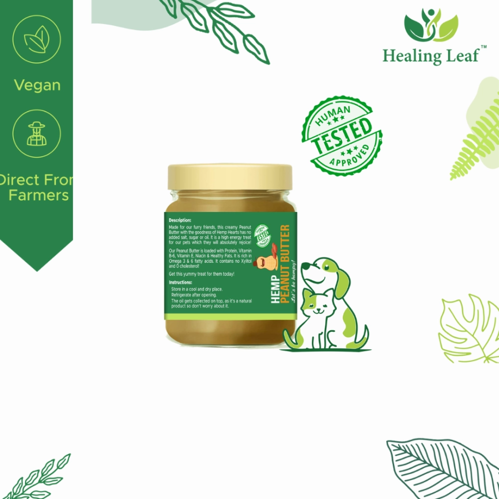 Healing Leaf Hemp Peanut Butter and Skatrs Licky Mat Combo for Dogs and Cat