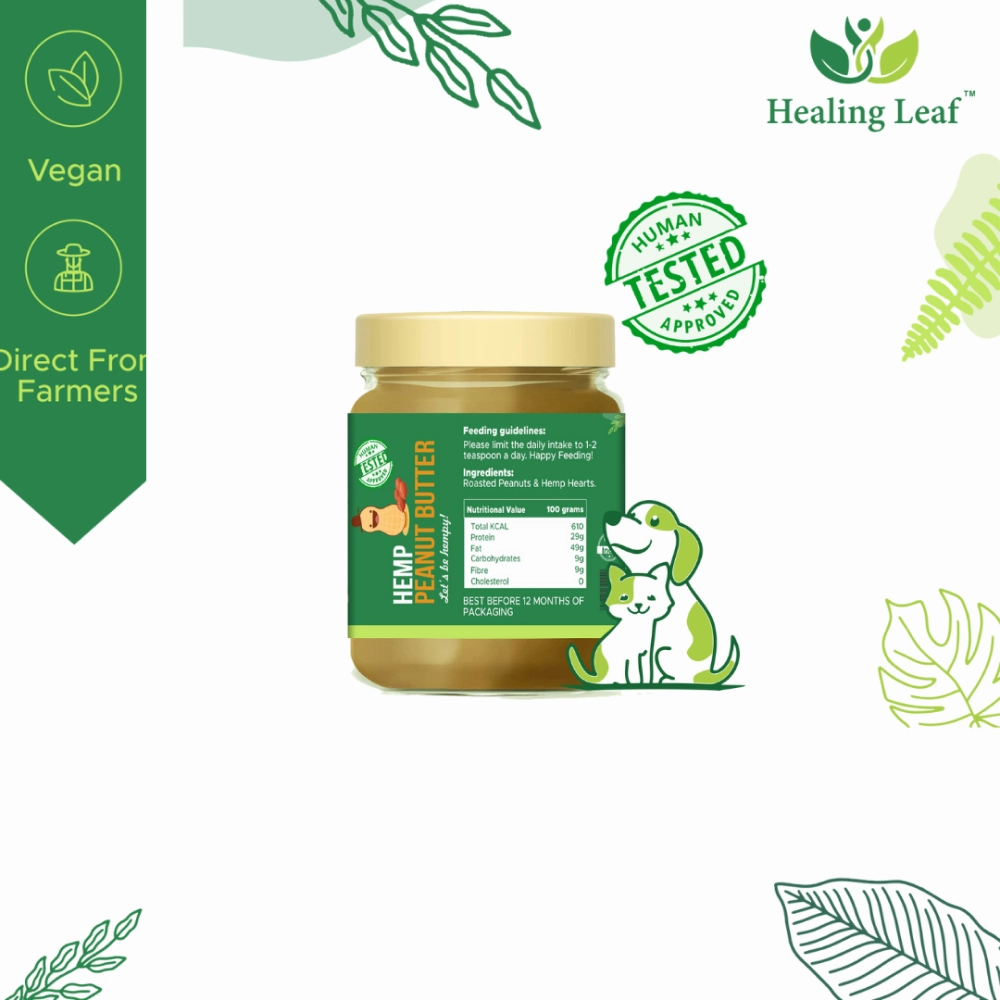Healing Leaf Hemp Peanut Butter and Skatrs Licky Mat Combo for Dogs and Cat