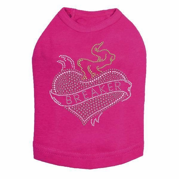 Heartbreaker Rhinestone Dog Tank