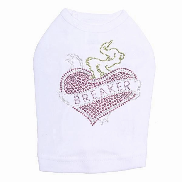 Heartbreaker Rhinestone Dog Tank