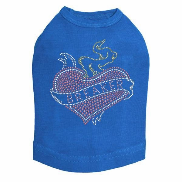 Heartbreaker Rhinestone Dog Tank