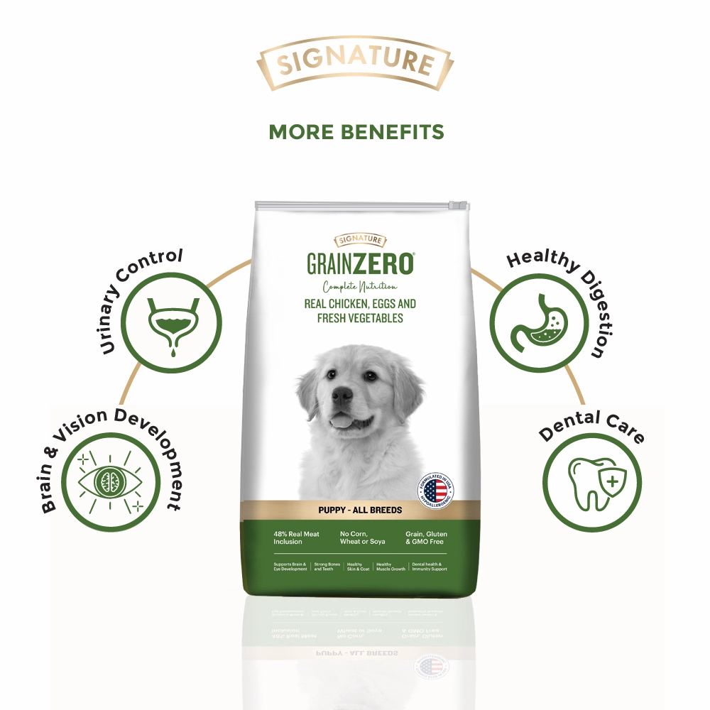 Henlo & Gnawlers Treats, Himpyrin Drops, Signature Puppy Food & Basil Plush Squeaky Toy Limited Dog Hamper