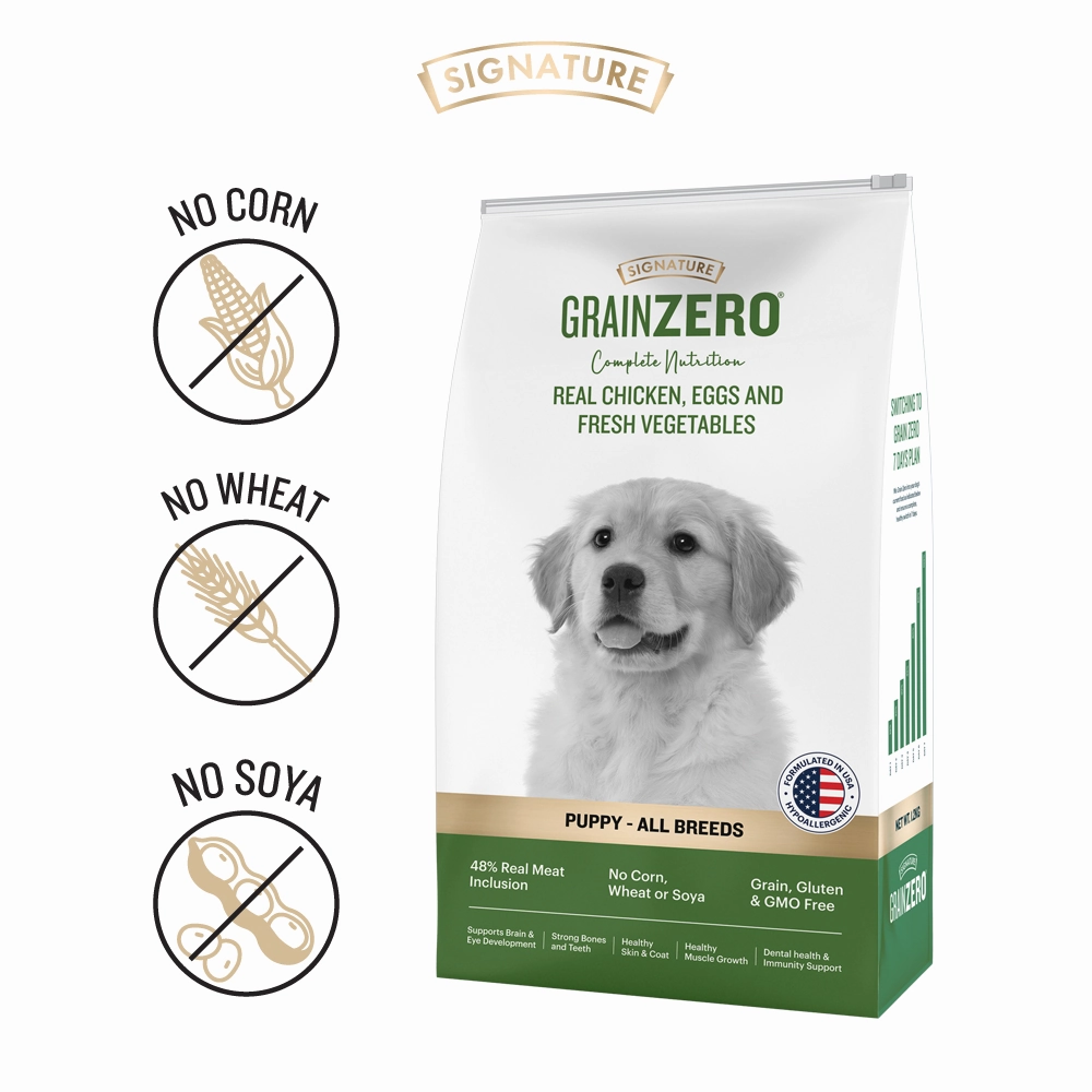 Henlo & Gnawlers Treats, Himpyrin Drops, Signature Puppy Food & Basil Plush Squeaky Toy Limited Dog Hamper