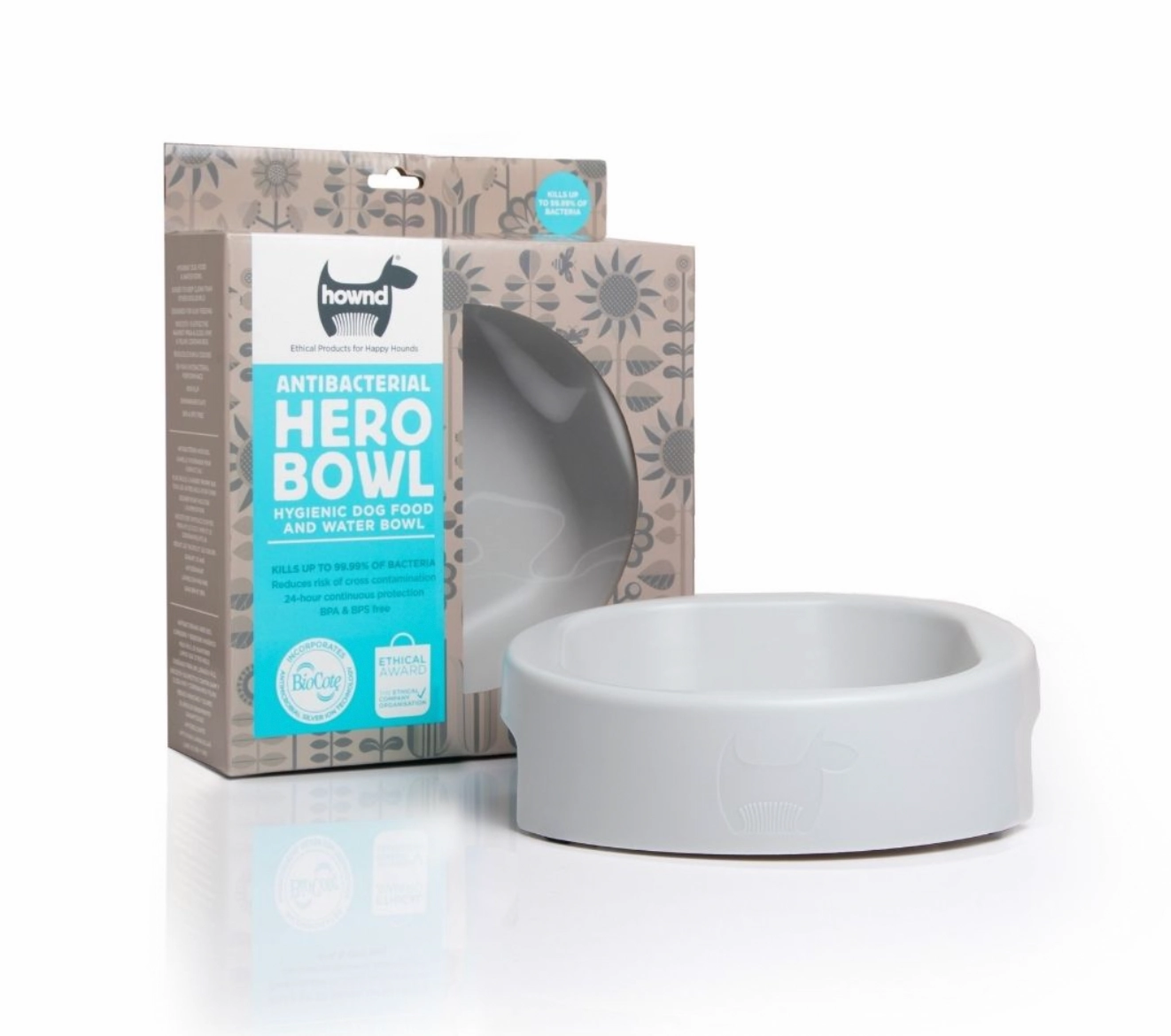 Hero Bowl Antimicrobial Dog Bowl