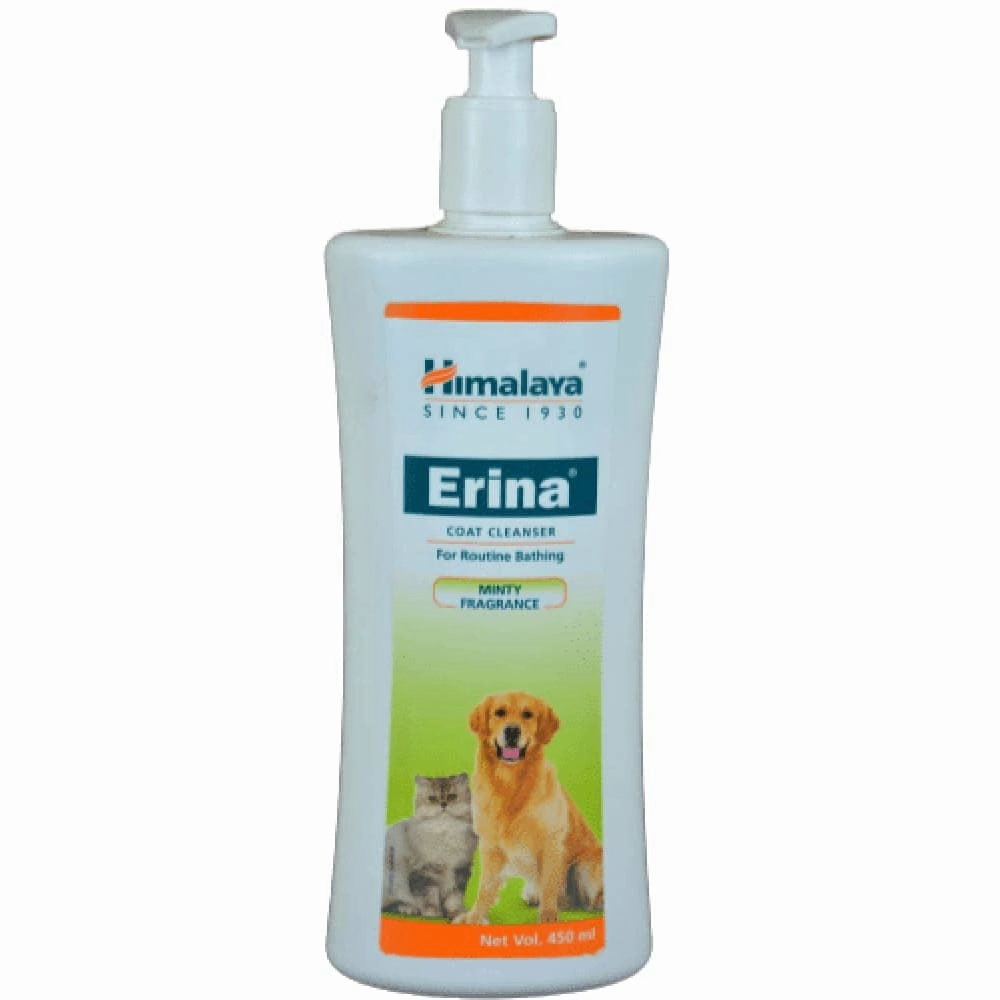 Himalaya Erina Coat Cleanser Shampoo for Dogs and Cats