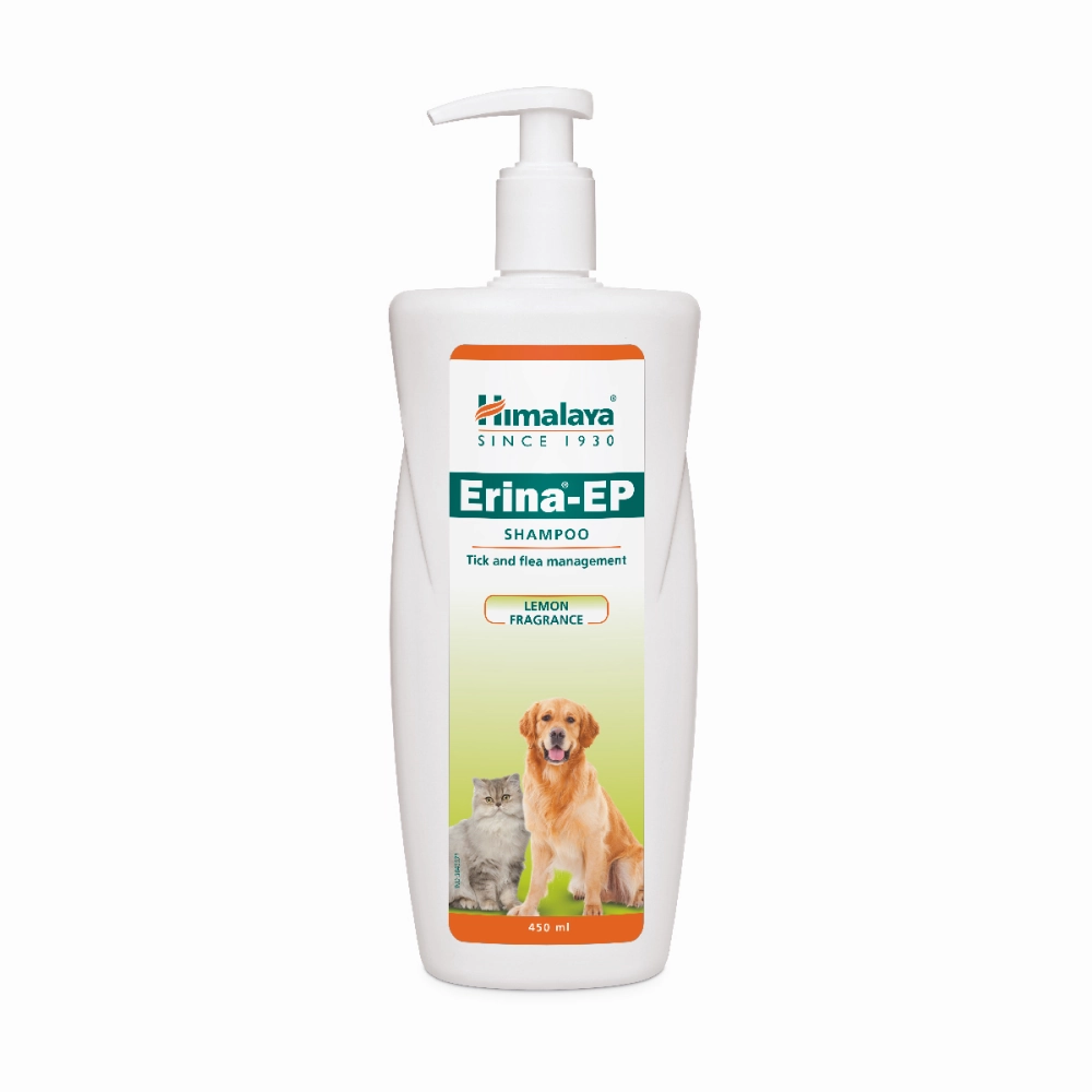 Himalaya Erina EP Tick and Flea Shampoo for Dogs and Cats