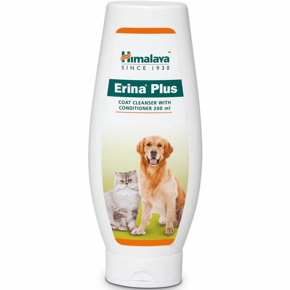Himalaya Erina Plus Coat Cleanser with Conditioner for Dogs and Cats