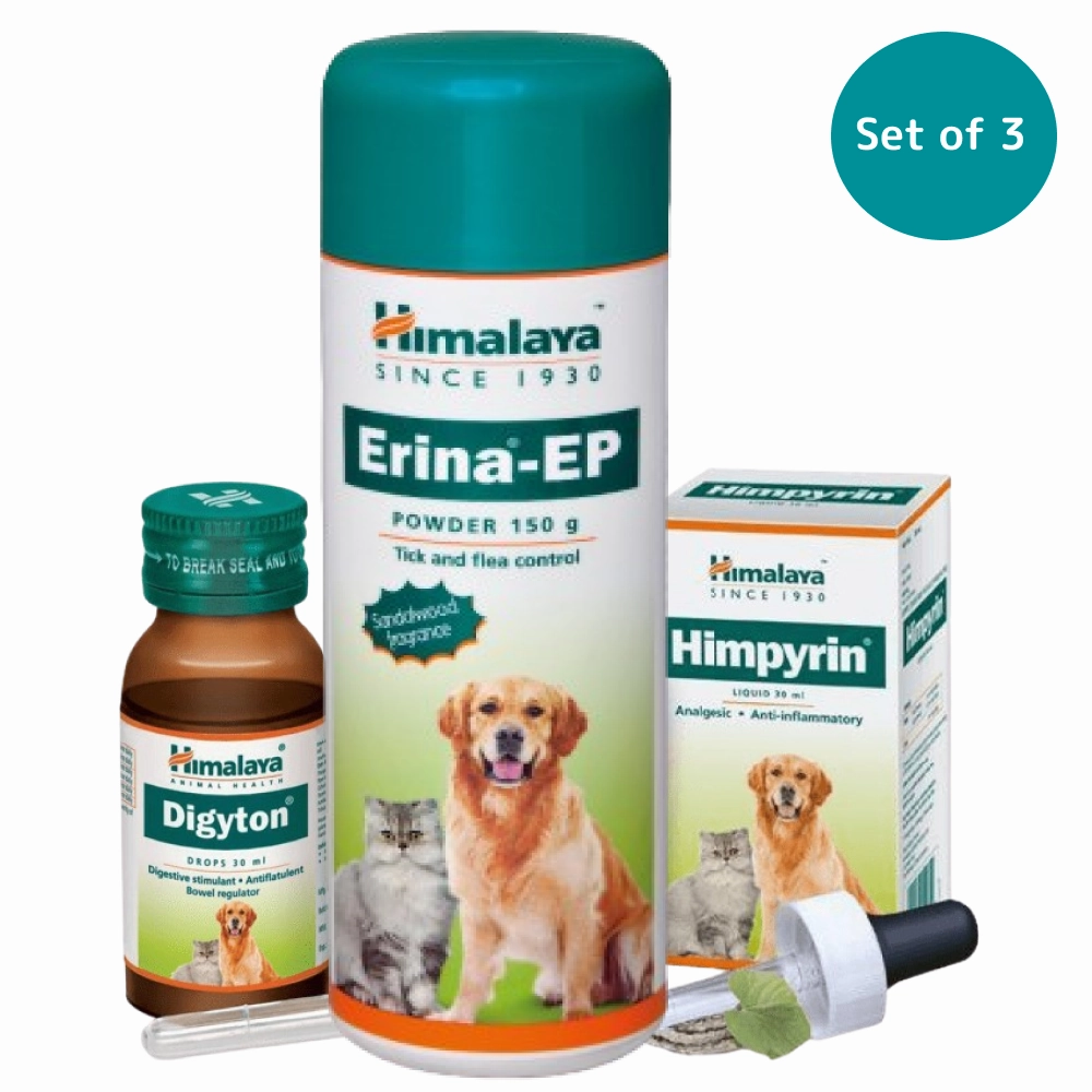 Himalaya Pet Comfort & Care Combo for Dogs & Cats